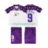 Fotbollströja Fiorentina BATISTUTA 9 1992 1993 Retro Barn Bortaställ Kort ärm