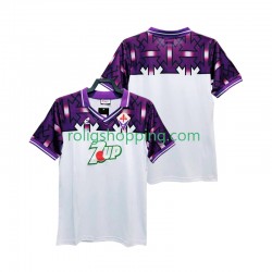 Fotbollströja Fiorentina 1992 1993 Retro Män Bortaställ Kort ärm