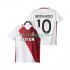 Fotbollströja AS Monaco BERNARDO 10 2016 2017 Män Hemmaställ Kort ärm