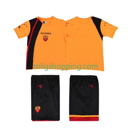 Fotbollströja AS Roma 2005- Retro Barn Hemmaställ 2006 Kort ärm