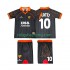 Fotbollströja AS Roma TOTTI 10 2000 Retro Barn Bortaställ 1999 Kort ärm