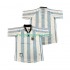 Fotbollströja Argentina 1998 Retro Män Hemmaställ Kort ärm