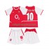 Fotbollströja Arsenal BERGKAMP 10 2002 2003 Retro Barn Hemmaställ Kort ärm