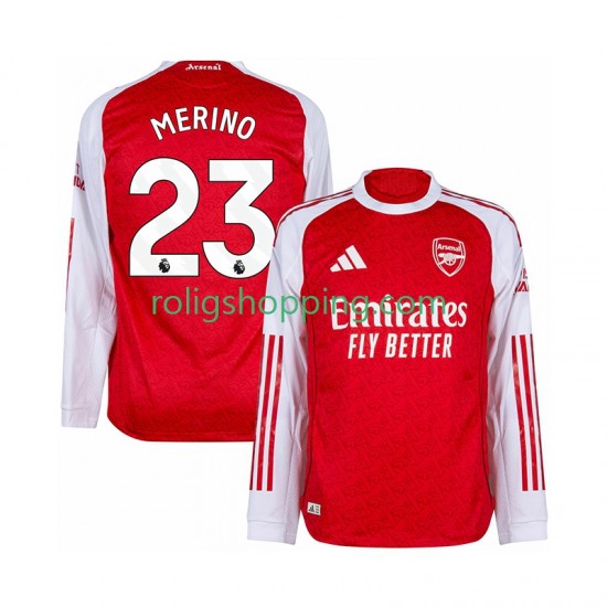 Fotbollströja Arsenal Merino 23 Män Hemmaställ 2025-2026 Lång ärm
