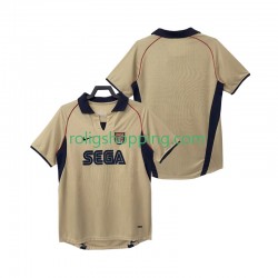 Fotbollströja Arsenal 2001 2002 Retro Män Bortaställ Kort ärm