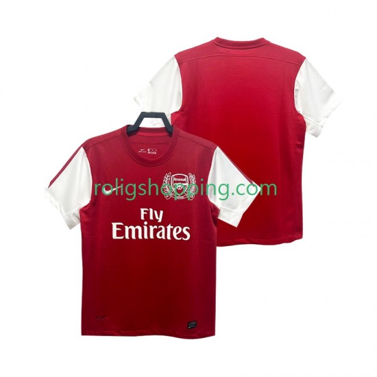 Fotbollströja Arsenal 2012 Retro Män Hemmaställ 2011 Kort ärm