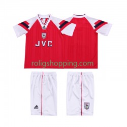 Fotbollströja Arsenal 1992 Retro Barn Hemmaställ 1994 Kort ärm