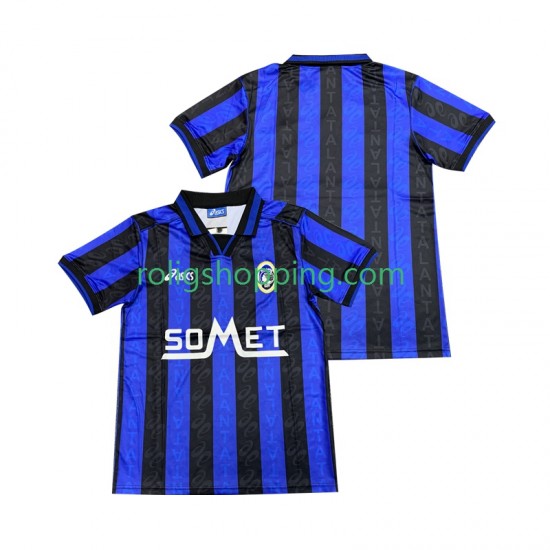 Fotbollströja Atalanta 1996 1997 Män Hemmaställ Kort ärm