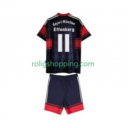 Fotbollströja FC Bayern München Effenberg 11 1997 Retro Barn Hemmaställ 1999 Kort ärm
