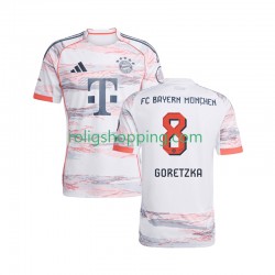Fotbollströja FC Bayern München Leon Goretzka 8 Män Bortaställ 2025-2026 Kort ärm
