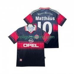 Fotbollströja FC Bayern München Matthas 10 1997 Retro Män Hemmaställ 1999 Kort ärm