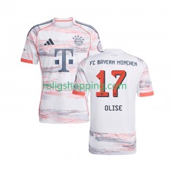 Fotbollströja FC Bayern München Michael Olise 17 Män Bortaställ 2025-2026 Kort ärm