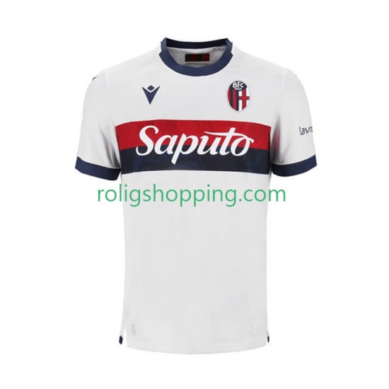 Fotbollströja Bologna Män Bortaställ 2025-2026 Kort ärm