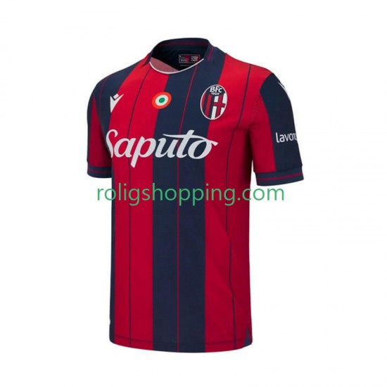 Fotbollströja Bologna Män Hemmaställ 2025-2026 Kort ärm