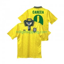 Fotbollströja Brasilien CARECA 9 1991 1993 Retro Män Hemmaställ Kort ärm