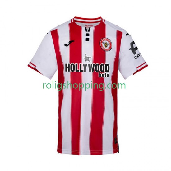 Fotbollströja Brentford Män Hemmaställ 2025-2026 Kort ärm