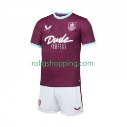 Fotbollströja Burnley Barn Hemmaställ 2025-2026 Kort ärm