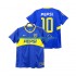 Fotbollströja CA Boca Juniors PEPSI 10 2003 Retro Män Hemmaställ 2004 Kort ärm