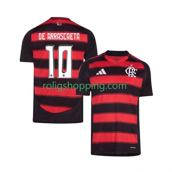 Fotbollströja CR Flamengo Giorgian de Arrascaeta 10 Män Hemmaställ 2025-2026 Kort ärm