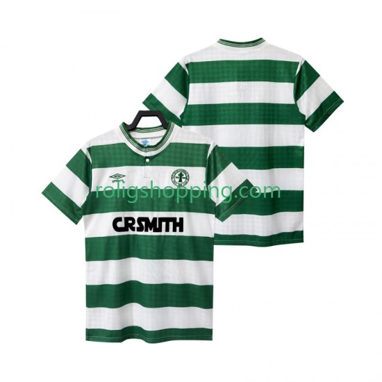 Fotbollströja Celtic FC 1987 1988 Retro Män Tredjeställ Kort ärm