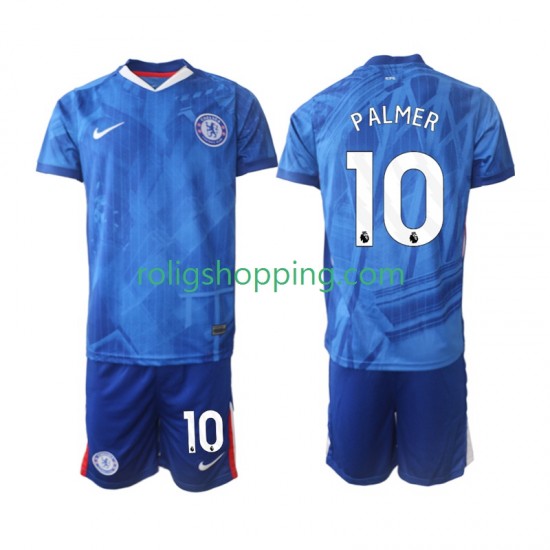 Fotbollströja Chelsea Cole Palmer 10 Barn Hemmaställ 2025-2026 Kort ärm