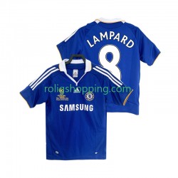 Fotbollströja Chelsea LAMPARD 8 2007 Retro Män Hemmaställ 2008 Kort ärm