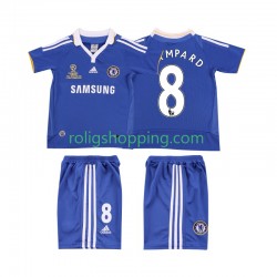 Fotbollströja Chelsea LAMPARD 8 2007 Retro Barn Hemmaställ 2008 Kort ärm