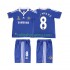Fotbollströja Chelsea LAMPARD 8 2007 Retro Barn Hemmaställ 2008 Kort ärm