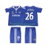 Fotbollströja Chelsea TERRY 26 2007 Retro Barn Hemmaställ 2008 Kort ärm