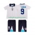 Fotbollströja England SHEARER 9 1996 Retro Barn Hemmaställ Kort ärm