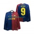Fotbollströja FC Barcelona ETO O 9 Champions League 2009 Retro Män Hemmaställ 2008 Lång ärm