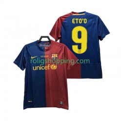 Fotbollströja FC Barcelona ETO O 9 Champions League 2009 Retro Män Hemmaställ 2008 Kort ärm
