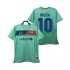 Fotbollströja FC Barcelona Lionel Messi 10 Retro Män Bortaställ 2011 2010 Kort ärm