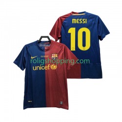 Fotbollströja FC Barcelona Lionel Messi 10 Champions League 2009 Retro Män Hemmaställ 2008 Kort ärm