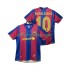 Fotbollströja FC Barcelona RONALDINHO 10 2007 Retro Män Hemmaställ 2008 Kort ärm