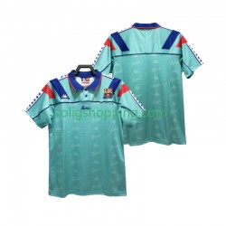 Fotbollströja FC Barcelona 1992 1995 Retro Män Bortaställ Kort ärm