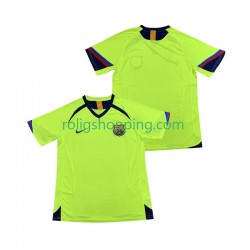 Fotbollströja FC Barcelona 2005 Retro Män Bortaställ 2006 Kort ärm