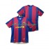 Fotbollströja FC Barcelona 2007 Retro Män Hemmaställ 2008 Kort ärm