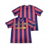 Fotbollströja FC Barcelona 2009 Retro Män Hemmaställ 2010 Kort ärm
