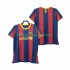 Fotbollströja FC Barcelona Retro Män Hemmaställ 2011 2010 Kort ärm