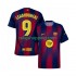 Fotbollströja FC Barcelona Robert Lewandowski 9 Champions League Män Hemmaställ 2025-2026 Kort ärm