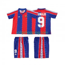 Fotbollströja FC Barcelona Ronaldo 9 1992 1995 Retro Barn Hemmaställ Kort ärm
