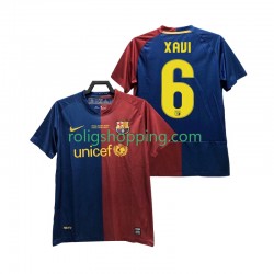Fotbollströja FC Barcelona XAVI 6 Champions League 2009 Retro Män Hemmaställ 2008 Kort ärm