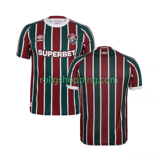 Fotbollströja Fluminense Män Hemmaställ 2025-2026 Kort ärm