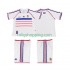 Fotbollströja Frankrike 1998 Retro Barn Bortaställ Kort ärm