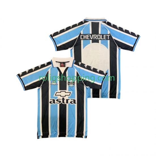 Fotbollströja Gremio 2000 Retro Män Hemmaställ Kort ärm