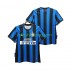Fotbollströja Inter Milan 2009 Retro Män Hemmaställ 2010 Kort ärm