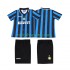 Fotbollströja Inter Milan 1997 1998 Retro Barn Hemmaställ Kort ärm