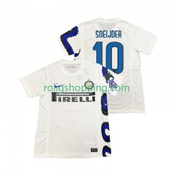 Fotbollströja Inter Milan SNEIJDER 10 Retro Män Bortaställ 2011 2010 Kort ärm