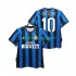 Fotbollströja Inter Milan SNEIJDER 10 2009 Retro Män Hemmaställ 2010 Kort ärm